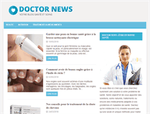 Tablet Screenshot of doctornews.org